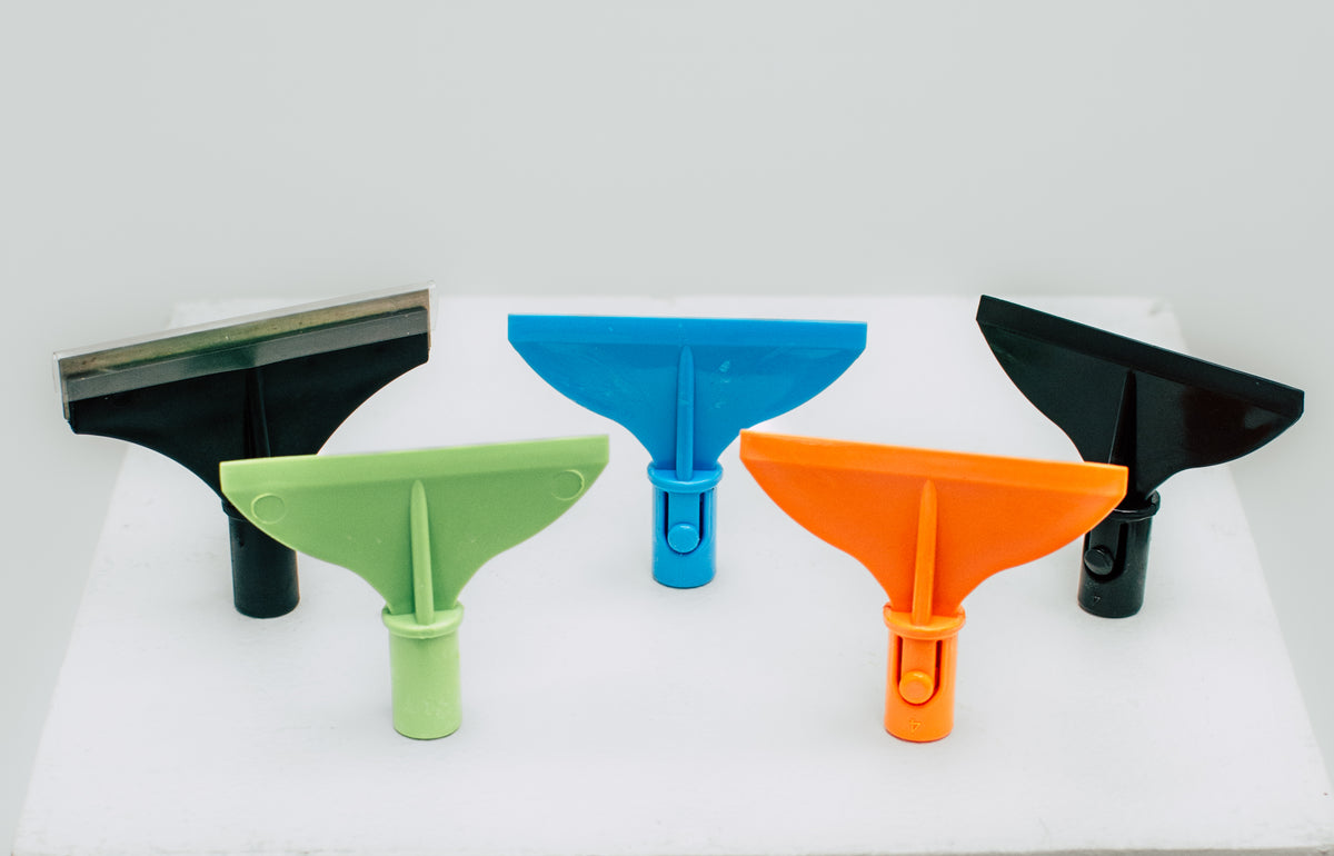 SweepEasy Quick-Connect Plastic Scrapers (2 Pack)